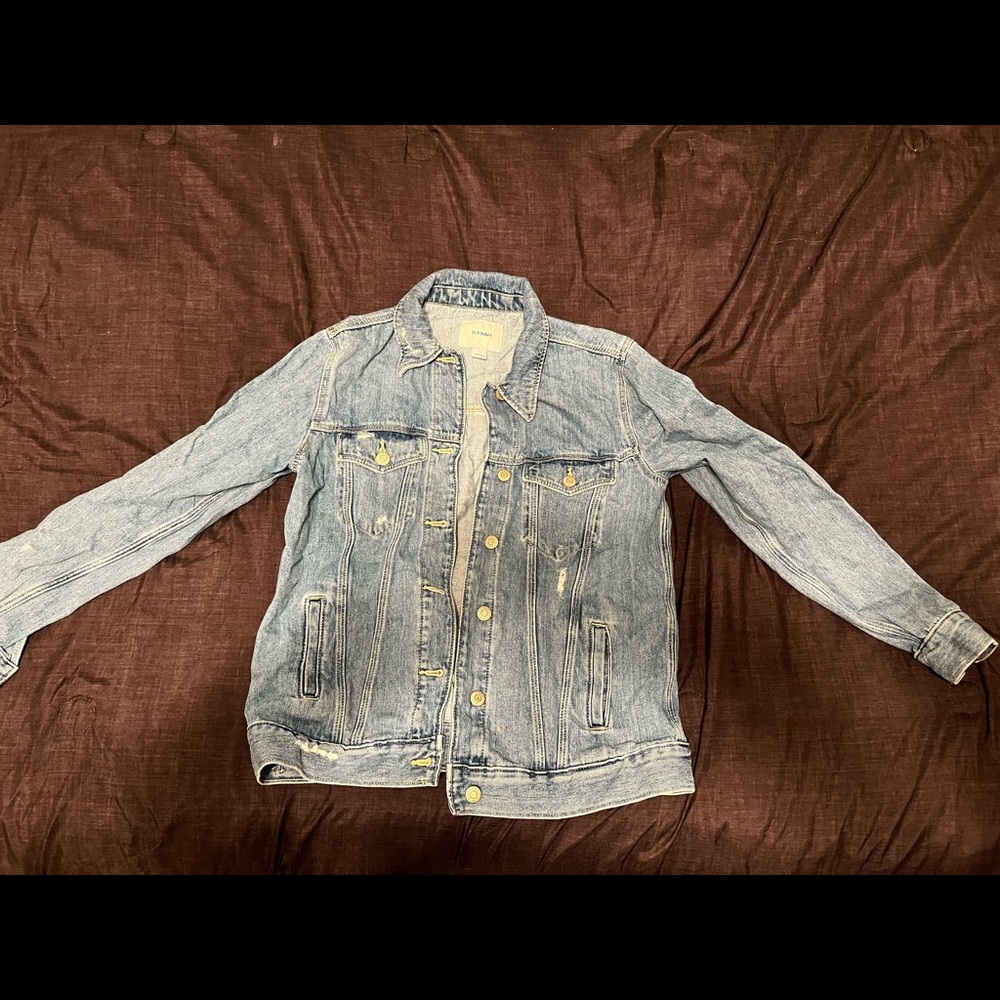 Distressed Denim Jacket